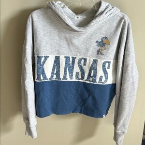 Semi cropped Women’s KU Hoodie